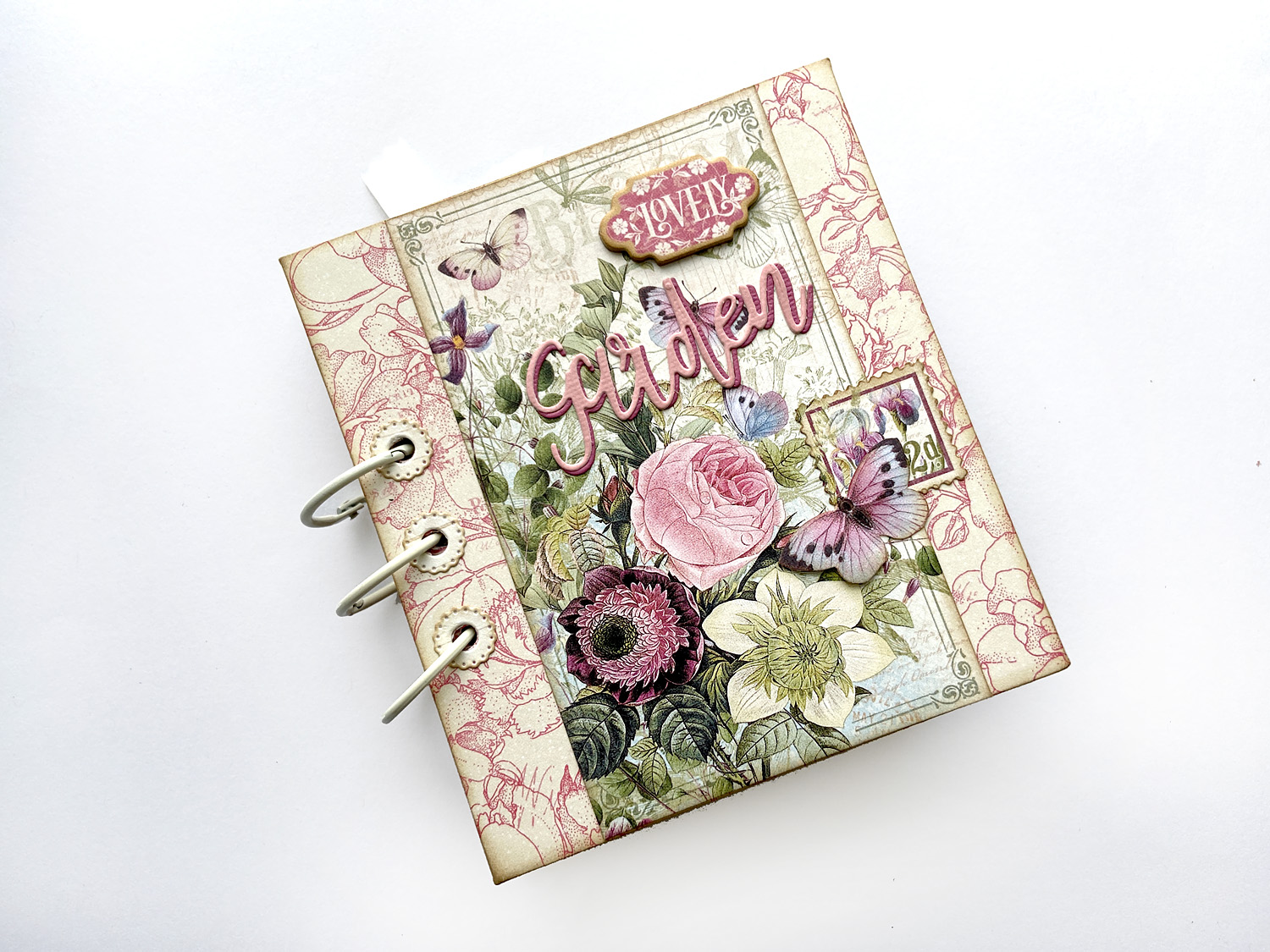 Create a Garden Mini Album using Sidekick Essentials Planner Dies ...